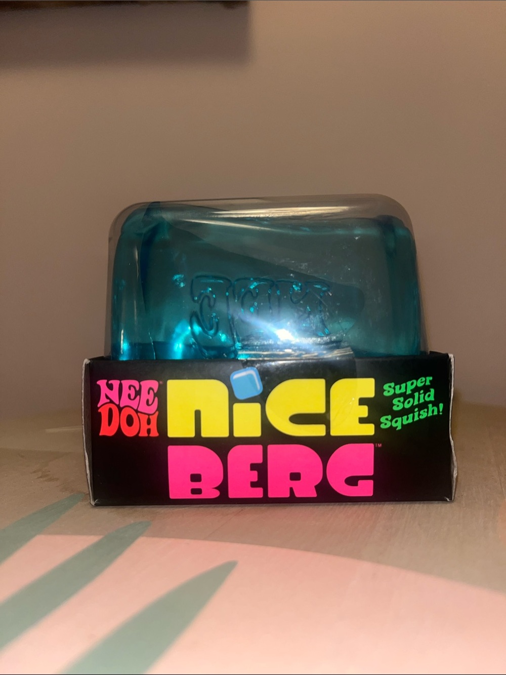 NeeDoh NICE BERG - Teal/Blue